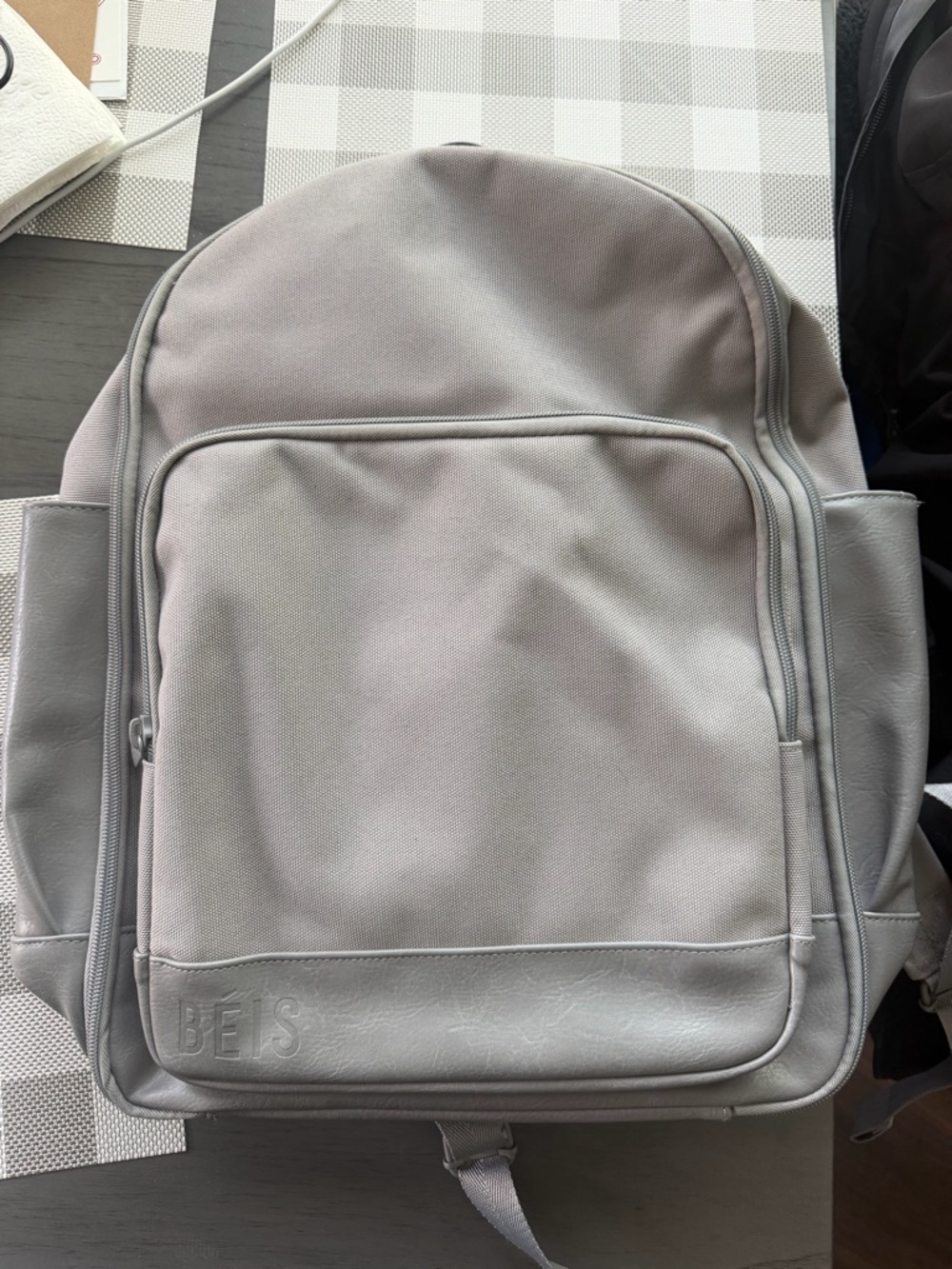 BEIS Gray Backpack - Picture 2 of 6